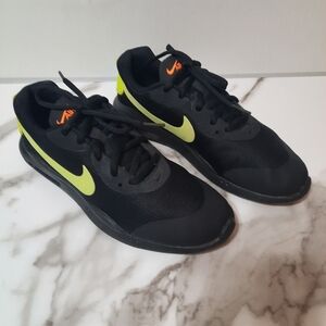 Nike Air Max Oketo Shoes Black Yellow Running Sneakers Ar7419-004 Size 6Y